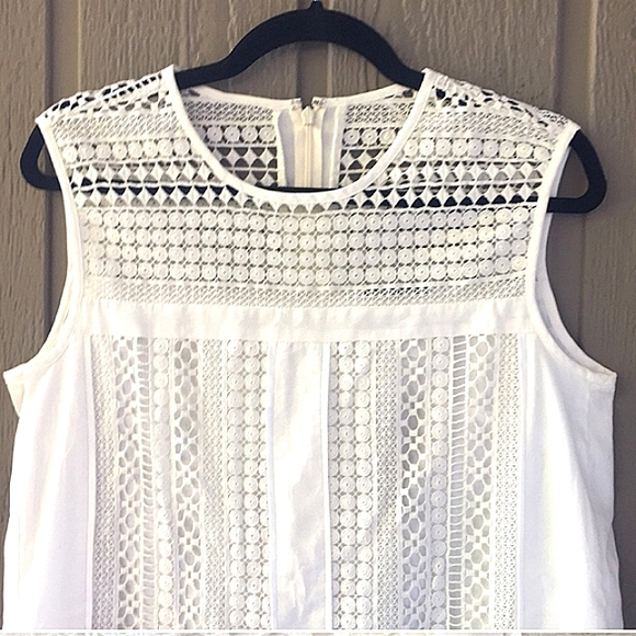 J CREW LACE Sleeveless Shift Dress EUC - Picture 6 of 9